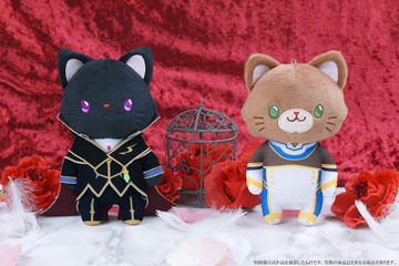 「コードギアス」ルルーシュ＆スザクがネコに!? withCATコラボのぬいぐるみキーホルダー 画像