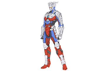 「ウルトラマンゼロ」モチーフの新たなる戦士“ULTRAMAN SUIT ZERO”ビジュアル公開 画像