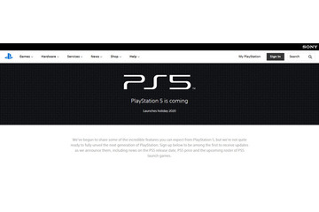 「プレイステーション」英国公式サイトに「PS5」のページが登場！ 画像