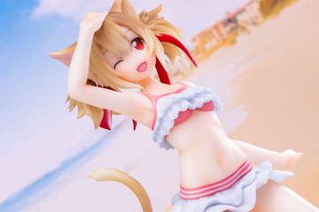 「SAO」水着姿の“シリカ”がフィギュア化！尻尾や猫耳がキュート♪ 画像