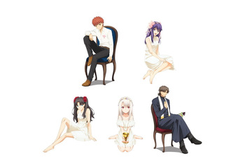 「FGO バビロニア」「Fate[HF]」フェア、アニメイトで開催！ 描き下ろしイラスト使用のオリジナルグッズも 画像