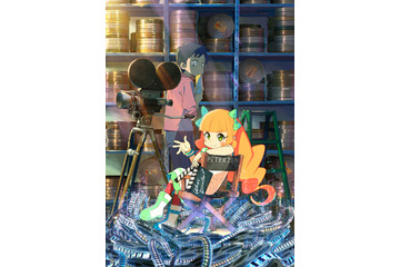 劇場版「映画大好きポンポさん」、「SAO」キャラデザの足立慎吾描き下ろしビジュアル公開！ 画像