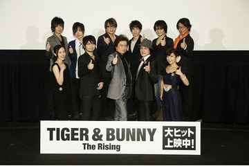 「劇場版 TIGER & BUNNY -The Rising-」　監督とヒーローキャストたちが初日舞台挨拶 画像