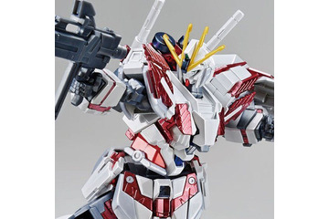 「機動戦士ガンダムNT」ナラティブ（C装備）、“チタニウム加工”でHGガンプラ化！ 高級感＆重厚感漂う仕上がりに 画像