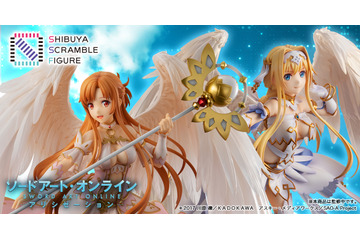 天使姿が癒やしになる…「SAO」アスナ、アリスがスケールフィギュアで登場 画像