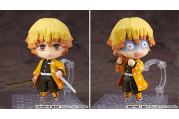 「鬼滅の刃」我妻善逸がねんどろいどに！ “デレ顔”から“イケ顔”まで…豊富なパーツが盛りだくさん 画像