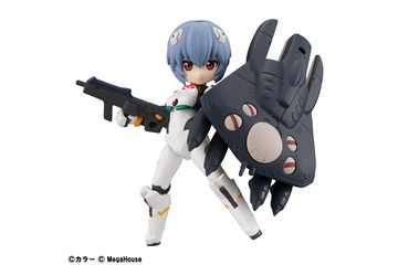 「ヱヴァ新劇場版」あなたは死なないわ、私が守るもの…レイ、アスカ、マリのデフォルメフィギュアが登場 画像