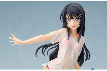 濡れたTシャツ＆水着がキュート！「青ブタ」“桜島麻衣”フィギュアが登場 画像