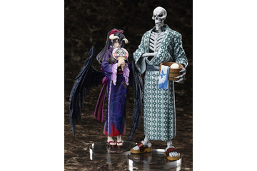 「オーバーロード」アルベドのいじらしい表情に心奪われる…アルベド＆アインズが浴衣で立体化 画像