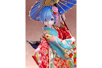 「リゼロ」着物姿のレムが日本人形に 優雅な表情、しなやかな所作に心奪われて… 画像