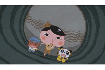 「映画おしりたんてい」大ピンチ!? フンコロガシの転がす巨大岩に襲われる！ 本編動画＆新規場面カット公開 画像