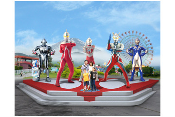 “ウルトラヒーロー”と写真を撮ろう！遊園地ぐりんぱに「ウルトラヒーローモニュメント」 画像