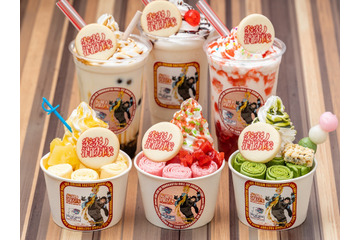 「炎炎ノ消防隊」×ひんやりスイーツがコラボ！ ロールアイス＆タピオカ発売 画像
