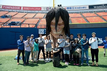 「進撃の巨人」が横浜スタジアムにやってきた　リアル脱出ゲームを開催 画像