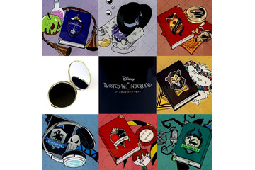 「ツイステ」ポムフィオーレ、スカラビアなど各寮イメージのミラー登場！ コレクションアイテムにも◎ 画像