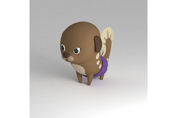 東京犬、ついに登場!　うなぎでないよアナゴだよ “一日一犬！” 47都道府犬Ｒ 画像