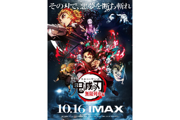 「劇場版『鬼滅の刃』無限列車編」炭治郎たちの活躍をその身で体感せよ！IMAX上映決定 画像