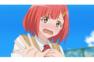 「土下座で頼んでみた」女子のおっぱいが見たい！ 崖坂みのり（CV.小倉唯）はお願いを聞いてくれるか？ 第1話先行カット 画像