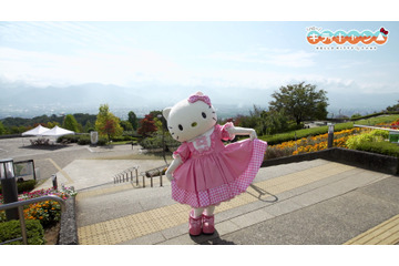 「ゆるキャン△」×「ハローキティ」コラボ動画、限定公開！ キティちゃんが“聖地”でスイーツを満喫♪ 画像