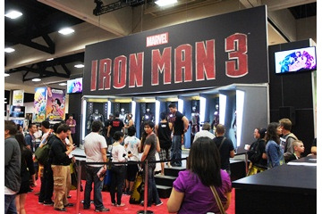 [コミコン2012]　マーベル　vs　DC　企業ブースはいずれも映画重視 画像