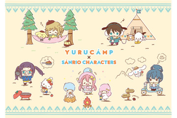 「ゆるキャン△ SEASON２」21年1月7日より放送スタート！ サンリオコラボビジュアルも公開 画像