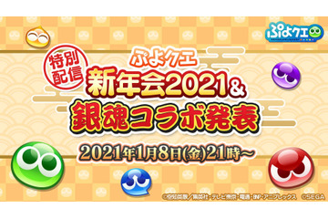 「銀魂」コラボ決定！ 年始の展開が続々明らかとなった「ぷよクエ公式生放送～年末スペシャル2020～」新情報まとめ 画像