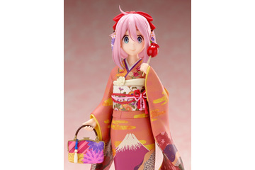 「ゆるキャン△」各務原なでしこと一緒に初詣いこ！“振袖”姿でフィギュア化 画像