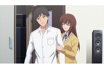 僧侶枠アニメ「じみへんっ!!」“一夜の関係”と割り切る…が、酔った勢いでまた!?　第2話先行カット 画像