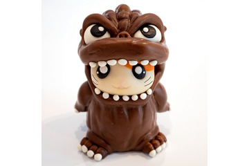 “ゴジハムくん”がひとつ1万円のチョコになったのだ！限定20個の激レアアイテム「ゴジラ×ハム太郎」 画像