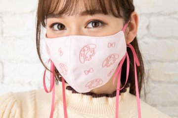 「サンリオ」“リボン付き”マスク登場！マイメロほか全9種 アクセサリー感覚で楽しめる♪ 画像