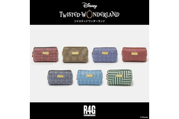 「ツイステ」ポーチが新登場！オクタヴィネル、スカラビアなど各寮ラインナップ 画像