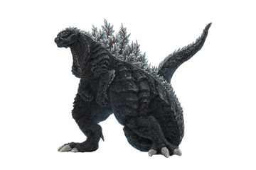 春アニメ「ゴジラ S.P」山森英司描き下ろし、本編登場“ゴジラ”のデザイン画が公開！ 画像