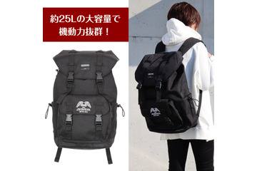 「進撃の巨人」立体機動装置＆“オレ達は皆 特別で自由”の刺繍がグッと来る！バッグブランド“YAKPAK”とコラボ 画像