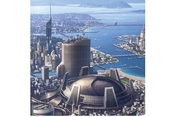2027年の首都・福岡を視覚化！「攻殻機動隊ARISE」と西日本新聞がコラボ 画像