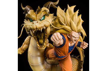 「ドラゴンボールZ」龍拳放つスーパーサイヤ人3孫悟空がフィギュア化 龍の美しい造形にも注目 画像