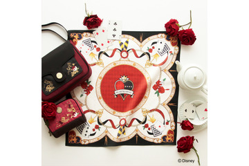 「ツイステ」オクタヴィネル、スカラビアなど各寮をモチーフにしたハンカチ＆ポーチ＆ショルダーバッグが登場！ 画像