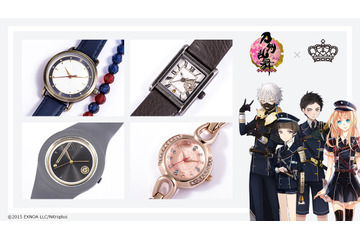 「刀剣乱舞」コラボ腕時計に第11弾登場！ 鳴狐、厚藤四郎、乱藤四郎、平野藤四郎の4モデル 画像