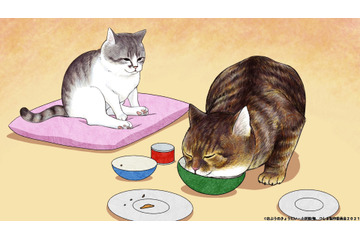 大塚明夫＆田中真弓で贈る“猫”アニメ「俺、つしま」2021年7月より放送決定！ 第1弾PV公開 画像