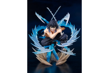 「鬼滅の刃」嘴平伊之助、荒々しくも美しい“獣の呼吸”を放つ姿で立体化 画像