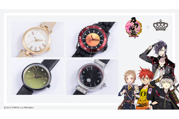 「刀剣乱舞」コラボ腕時計が登場！ 明石国行、蛍丸、愛染国俊、包丁藤四郎らが手元を彩る 画像