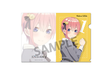 「五等分の花嫁∬」クラシカルな五つ子がかわいい！ クリアファイルが登場 画像
