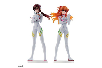 「シン・エヴァンゲリオン」“行くわよ、コネメガネ！” アスカとマリが決戦前の姿でフィギュア化 画像