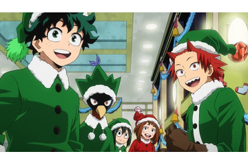 アニメ「ヒロアカ 第5期」次なる試練を前に、雄英高校の寮ではクリスマスパーティー!? 第101話先行カット 画像