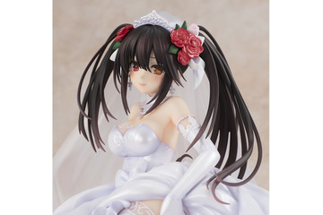 「デート・ア・ライブ」“もっと、見つめてくださいまし…”時崎狂三が花嫁姿でフィギュア化 画像