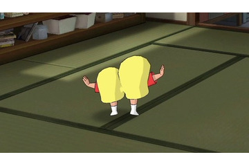 ゲーム「クレヨンしんちゃん オラと博士の夏休み」“ケツだけ星人”専用ボタンがふざけてるのに実用的!? 「超速い」と話題に 画像