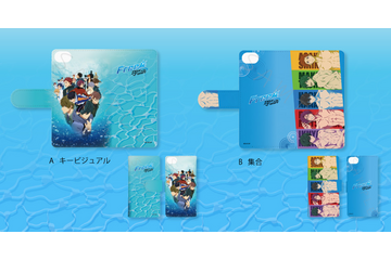 「Free!」遙、真琴、凛たちを爽やかにデザイン♪ スマホケース＆キーケースが登場 画像