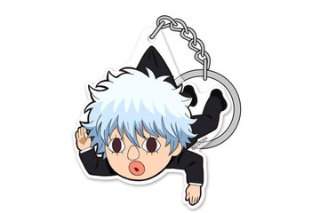 「銀魂」ビニール人形銀さん、白夜叉（パクヤサ）がグッズ化！つままれキーホルダー登場 画像