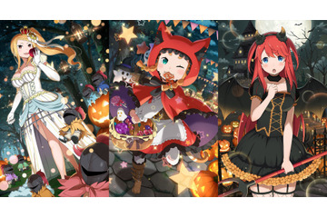 「Re:ゼロ」プリシラ、ミミ、テレシアたちがハロウィン衣装にコスプレ！ スマホゲーム「リゼロス」でシーズンガチャ開催 画像