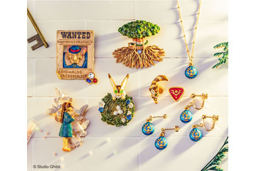 「天空の城ラピュタ」“飛行石”や“王家の紋章”、シータやキツネリスの新作アクセサリー登場！大人女子向けブランド「Donguri Closet」 画像