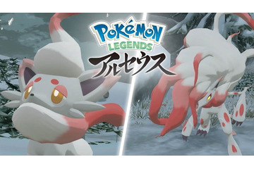 「ポケモンレジェンズ アルセウス」最新映像で「ゾロア・ゾロアーク（ヒスイのすがた）」の全容公開！ 画像